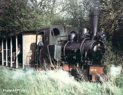 La 1re loco  vapeur